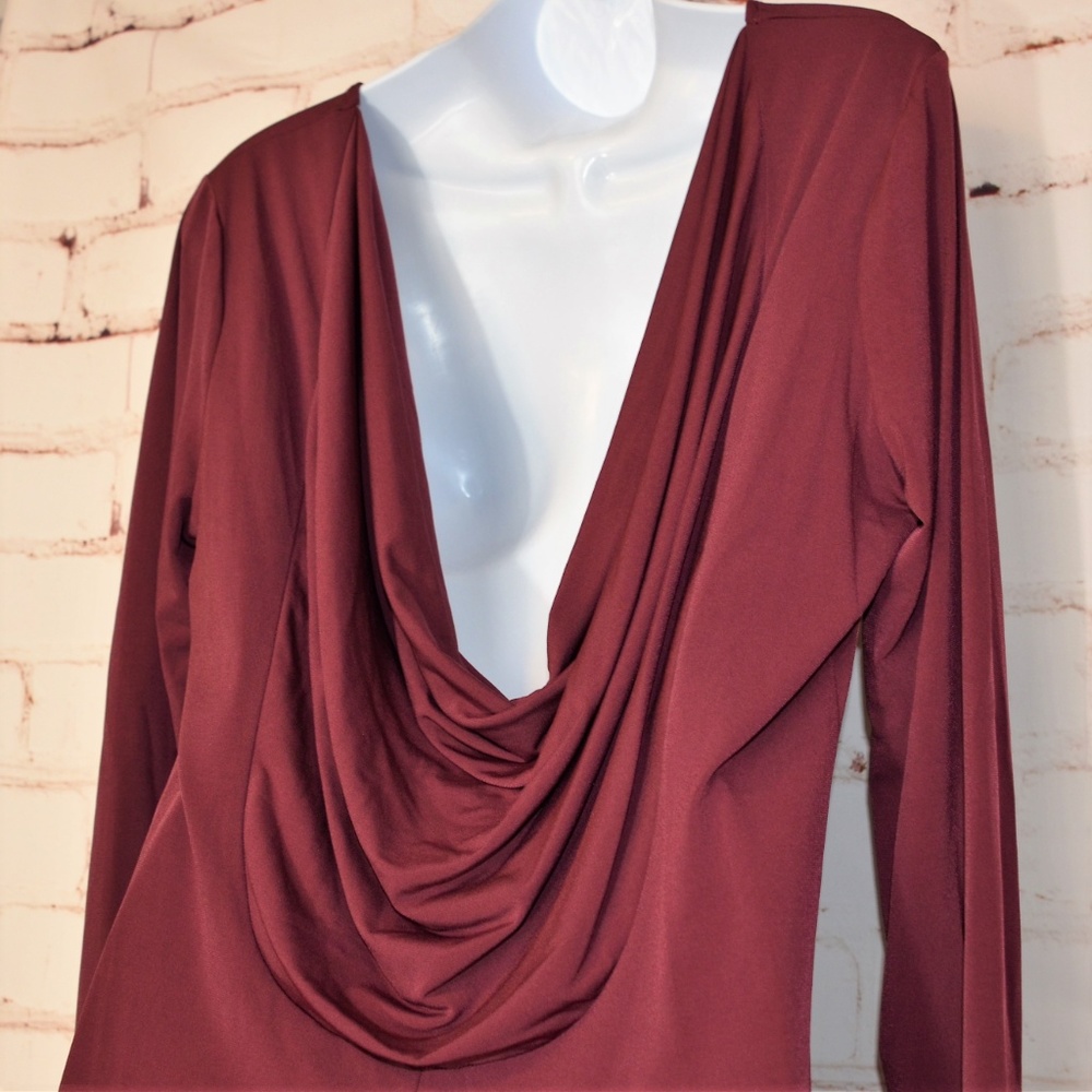 BCBGENERATION Draped Open Back Dress - Picture 4 of 6